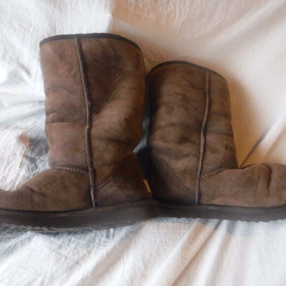 Ugg boots Womens Winter Brown Ugg Boots Size 7 - Picture 8 of 9